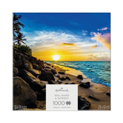 Sea, Sand and Sunset 1000-Piece Jigsaw Puzzle
