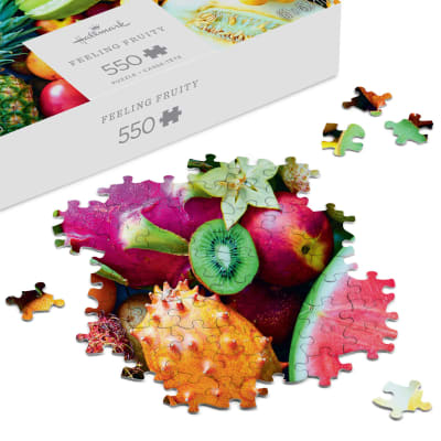 Feeling Fruity 550-Piece Jigsaw Puzzle