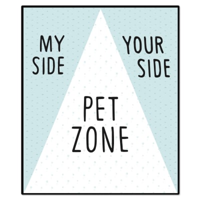 Pet Zone Funny Throw Blanket