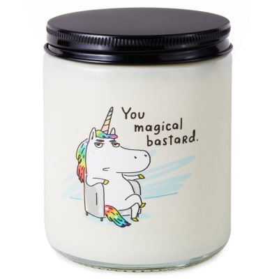 Unicorn You Magical Bastard Scented Single-Wick Jar Candle
