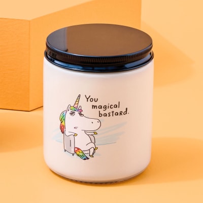 Unicorn You Magical Bastard Scented Single-Wick Jar Candle