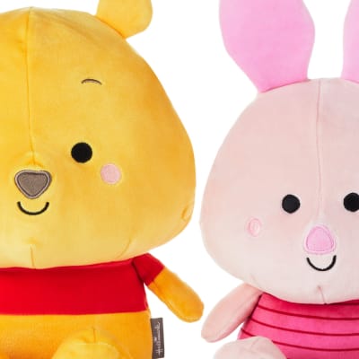 Better Together | Disney Winnie the Pooh and Piglet Large Magnetic Plush Pair