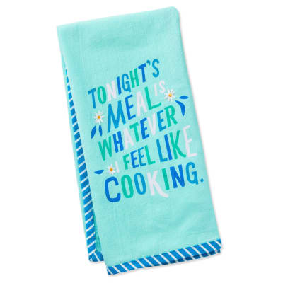 Tonight's Meal Tea Towel