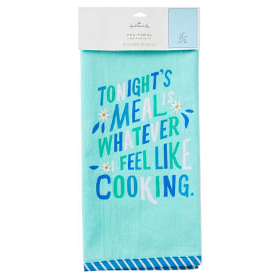Tonight's Meal Tea Towel