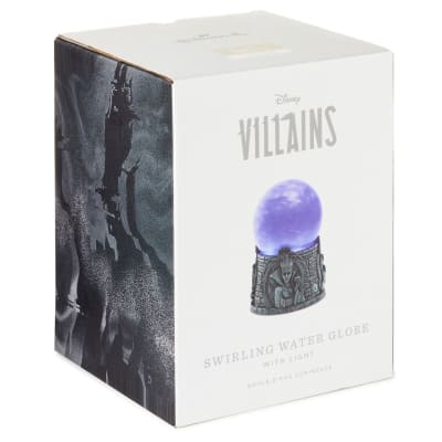 Disney Villains Water Globe With Light and Motion