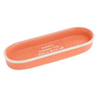 Nurses Coral Bandage-Shaped Trinket Dish