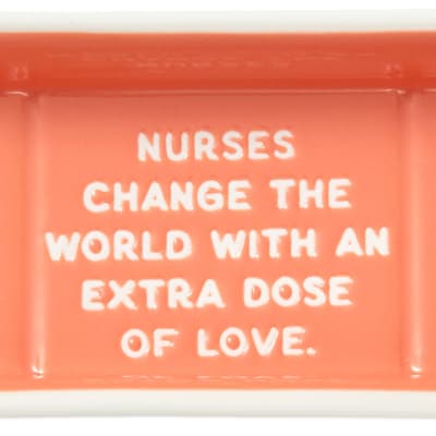 Nurses Coral Bandage-Shaped Trinket Dish