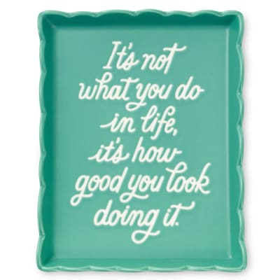 How Good You Look Funny Trinket Tray