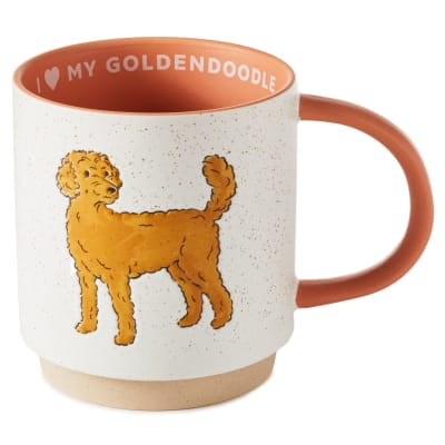 I Heart My Goldendoodle Mug