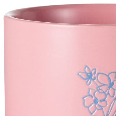 Grandma Pink Mug With Flower