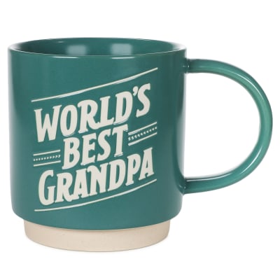 World's Best Grandpa Teal Mug