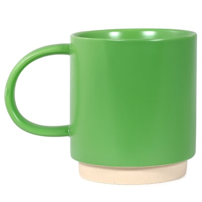 Tired But Trying Bright Green Mug