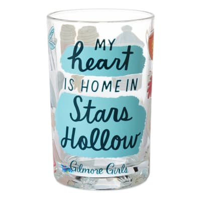 Gilmore Girls Stars Hollow Icons Collectible Drinking Glass
