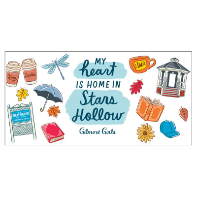 Gilmore Girls Stars Hollow Icons Collectible Drinking Glass