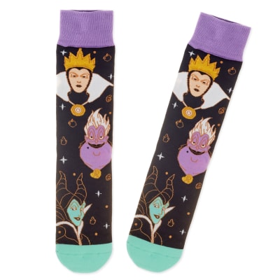 Disney Villains Fierce and Fabulous Crew Socks