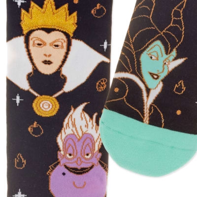 Disney Villains Fierce and Fabulous Crew Socks