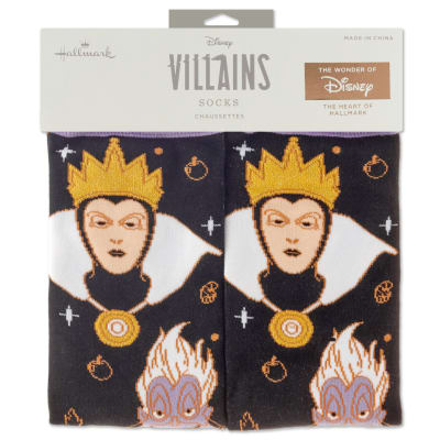 Disney Villains Fierce and Fabulous Crew Socks