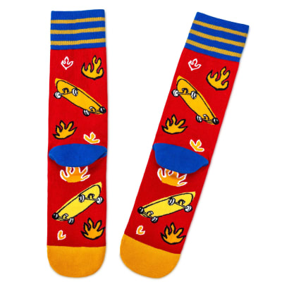Rad Dad Novelty Crew Socks