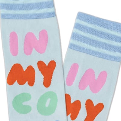 In My Cozy Era Novelty Crew Socks