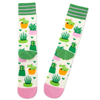 Grandma's Love Always Grows Novelty Crew Socks