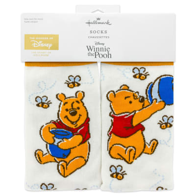 Disney Winnie the Pooh Novelty Crew Socks