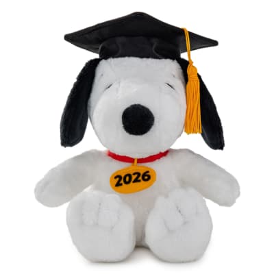 Peanuts® 2026 Snoopy in Grad Cap Plush