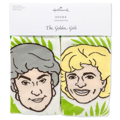 The Golden Girls Faces of Friendship Novelty Crew Socks