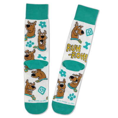 Scooby-Doo™ Faces Funny Novelty Crew Socks