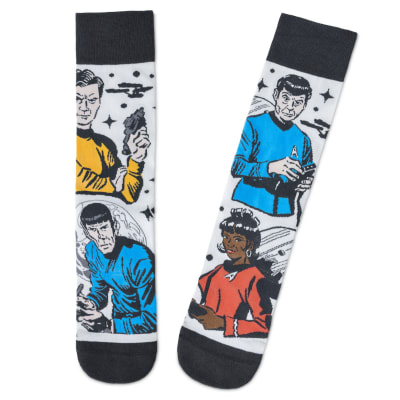 Star Trek™ Crew of the Enterprise Novelty Crew Socks