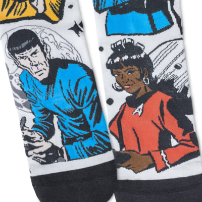 Star Trek™ Crew of the Enterprise Novelty Crew Socks