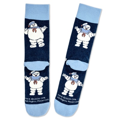 Ghostbusters Stay Puft Marshmallow Man Novelty Crew