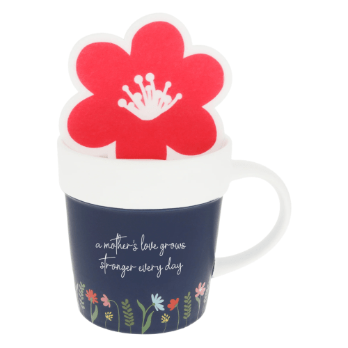 Grateful Garden 'A Mother's Love Grows' Mug and Coaster Set