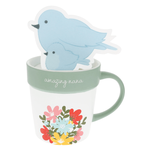 Grateful Garden 'Amazing Nana' Mug and Coaster Set