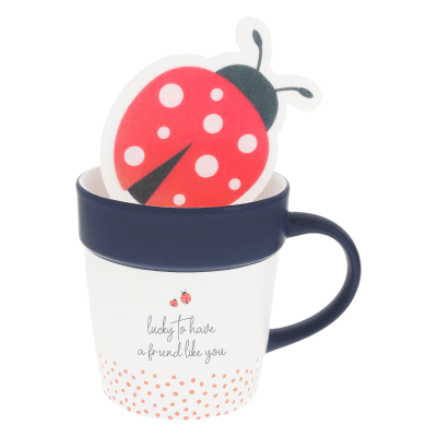 Grateful Garden 'Friend Like You' Mug and Coaster Set