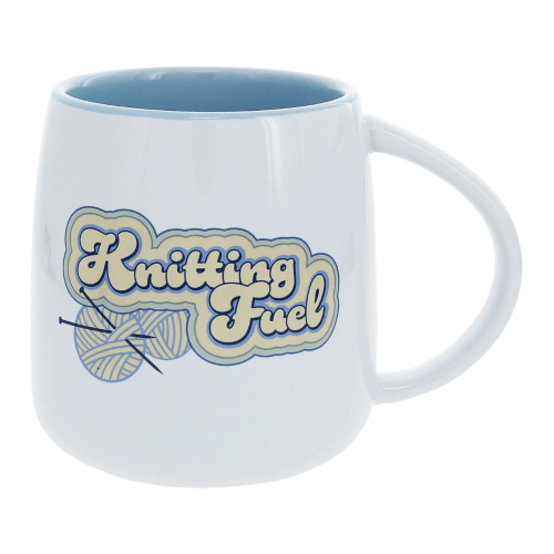 Hook, Knit and Wit 'Knitting Fuel' Mug
