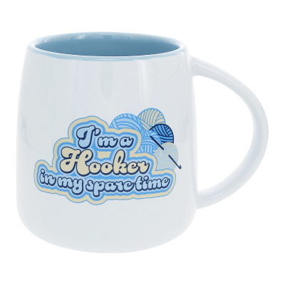 Hook, Knit and Wit 'Spare Time' Mug