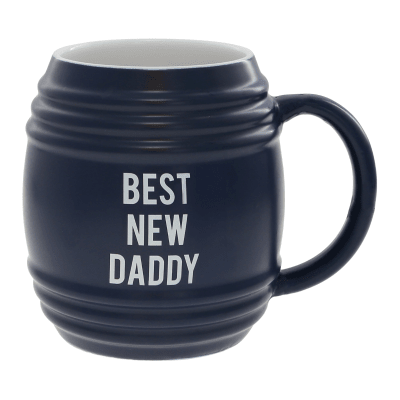Man Made 'Best New Daddy' Navy Mug