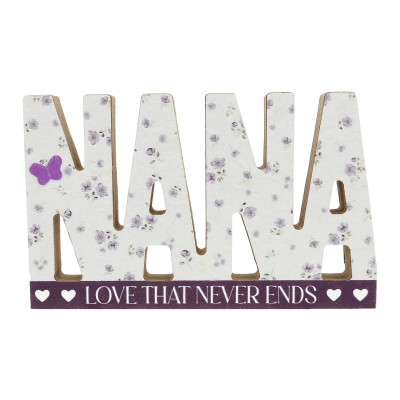Petals Of Love 'NANA: Love That Never Ends' Sign Plaque