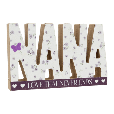 Petals Of Love 'NANA: Love That Never Ends' Sign Plaque
