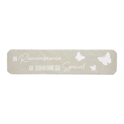 Stones With Stories 'In Remembrance of Someone Special' Rectangular Garden Stone