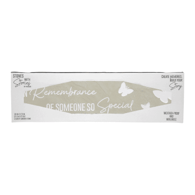 Stones With Stories 'In Remembrance of Someone Special' Rectangular Garden Stone