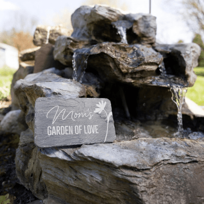 Stones With Stories 'Mom's Garden of Love' Rectangular Garden Stone