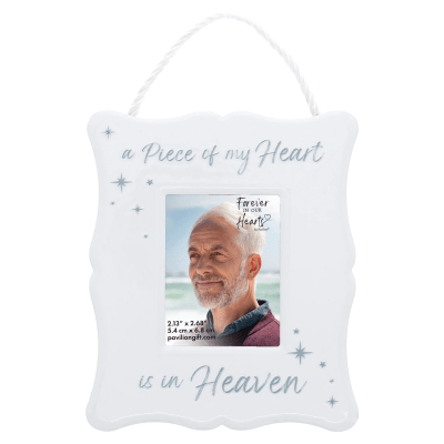 Forever in our Hearts Memorial 'In Heaven' Picture Frame