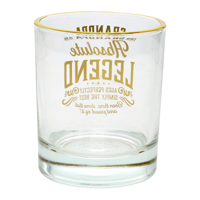 This Grandpa is a Legend Rocks Glass
