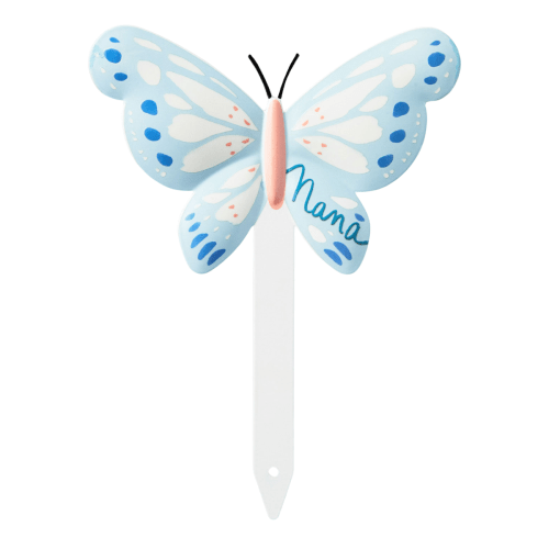 Nana Blue Butterfly Garden Stake
