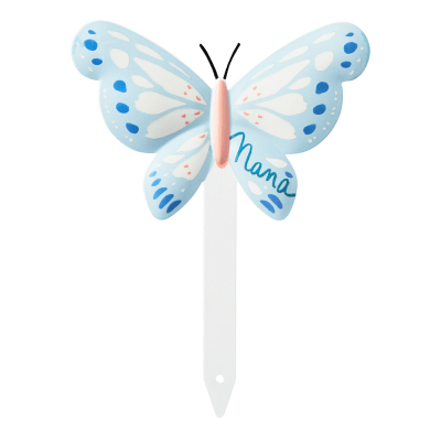 Nana Blue Butterfly Garden Stake
