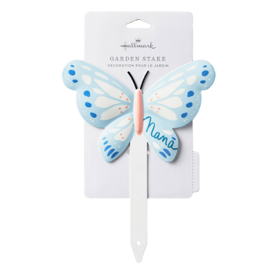 Nana Blue Butterfly Garden Stake