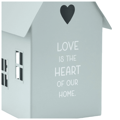 Love Is the Heart of the Home Tea Light Holder