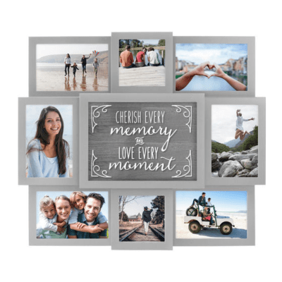 Malden 'Cherish Every Memory' Eight Photo Collage Picture Frame