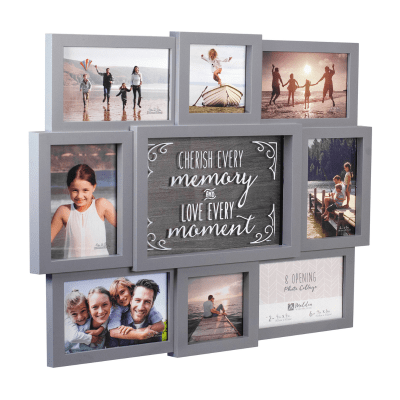 Malden 'Cherish Every Memory' Eight Photo Collage Picture Frame